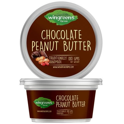 Wingreens Farms Chocolate Peanut Butter, 180 G