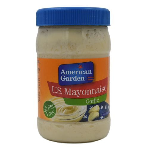 American Garden Mayonnaise, Garlic, 473 Ml Bottle
