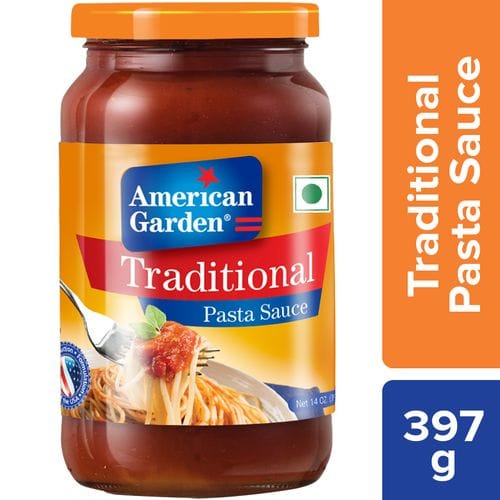 American Garden Sauce, Traditional Pasta, 397 G Bottle
