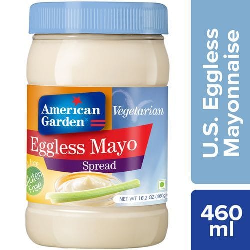 American Garden Mayonnaise, Eggless (Gluten Free), 473 Ml Bottle