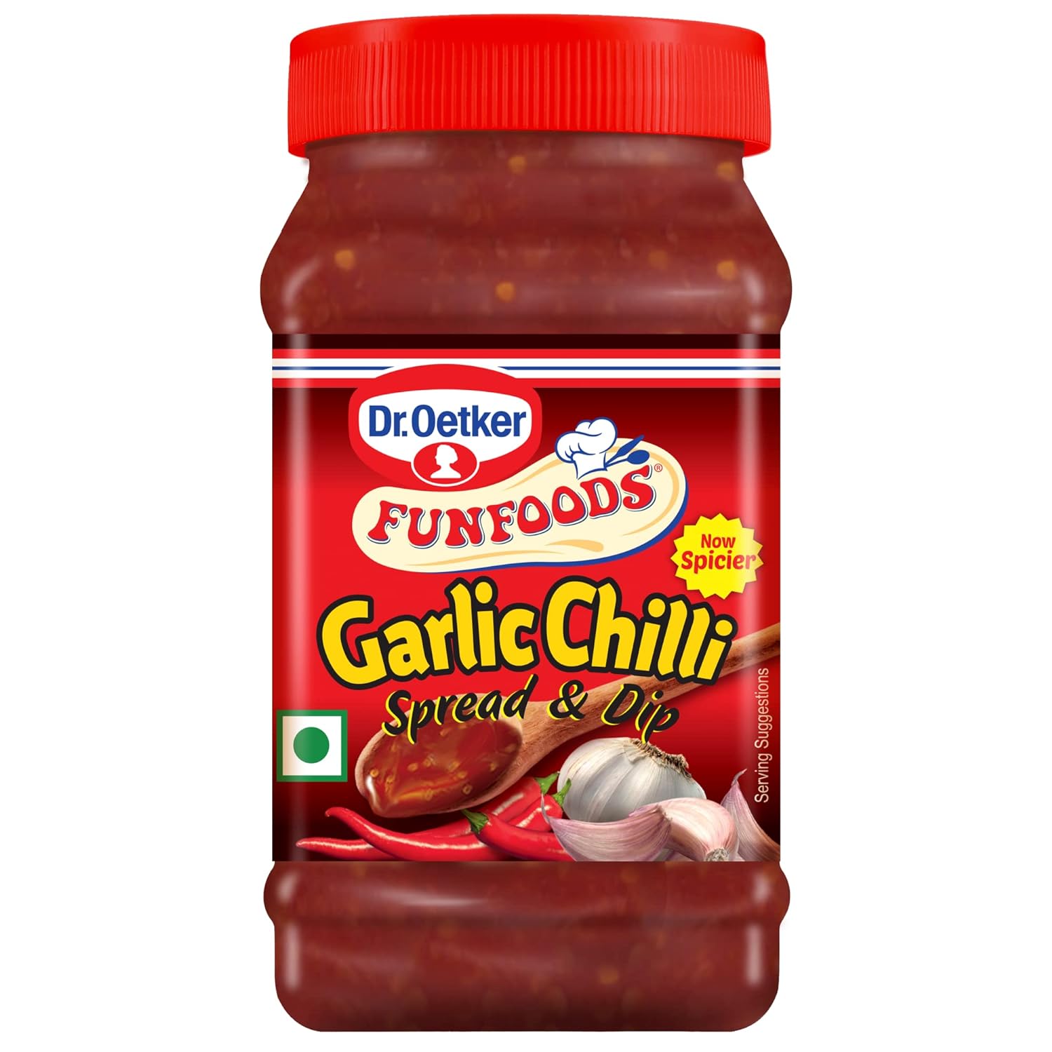 Dr. Oetker Funfoods Garlic Chilli Momo Dip, 250G