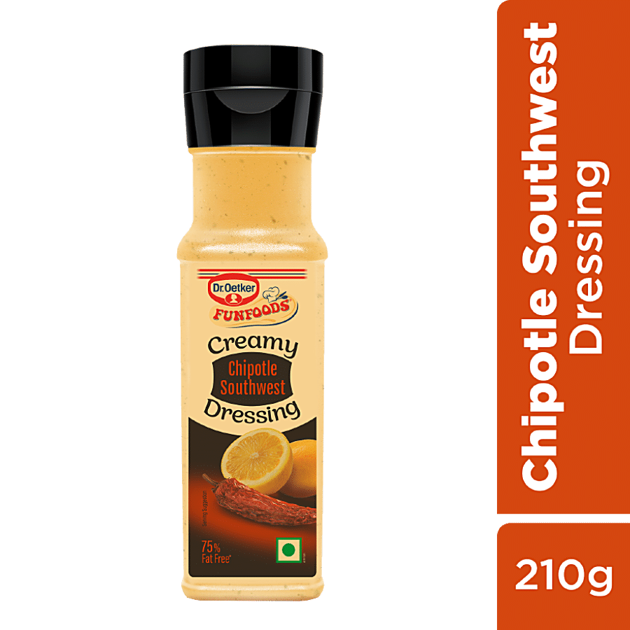 Dr. Oetker Funfoods Dressing, South West, 210 G Bottle