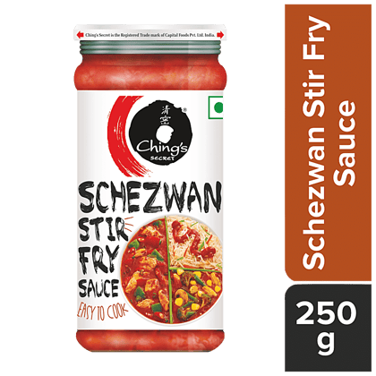 Ching's Secret Schezwan Stir Fry Sauce, 250 G Jar