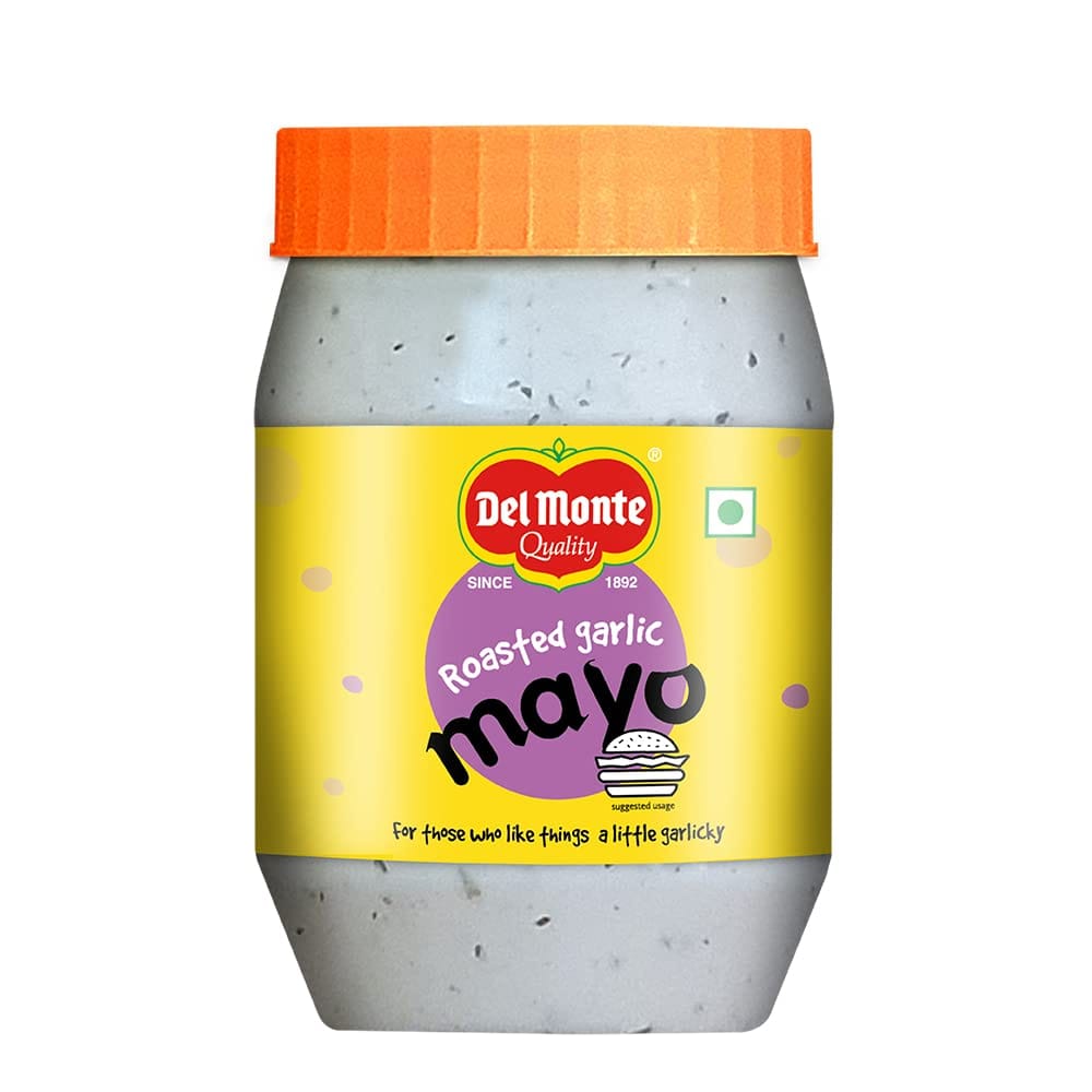 Del Monte Roasted Garlic Mayo Pet Bottle, 285 G