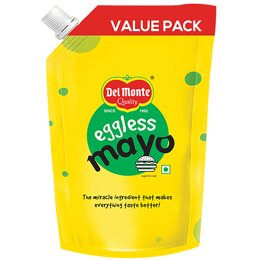 Del Monte Mayonnaise, Eggless Spout, 500 G