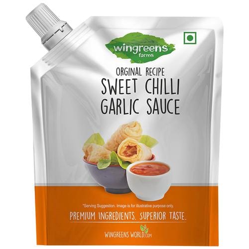 Wingreens Farms Sweet Chilli Garlic Sauce, 180 G