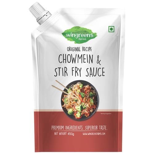 Wingreens Farms Original Recipe, Chowmein & Stir Fry Sauce, 450 G Spout Pouch