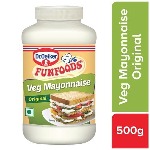 Dr. Oetker Funfoods Veg Mayonnaise Original, 500 G