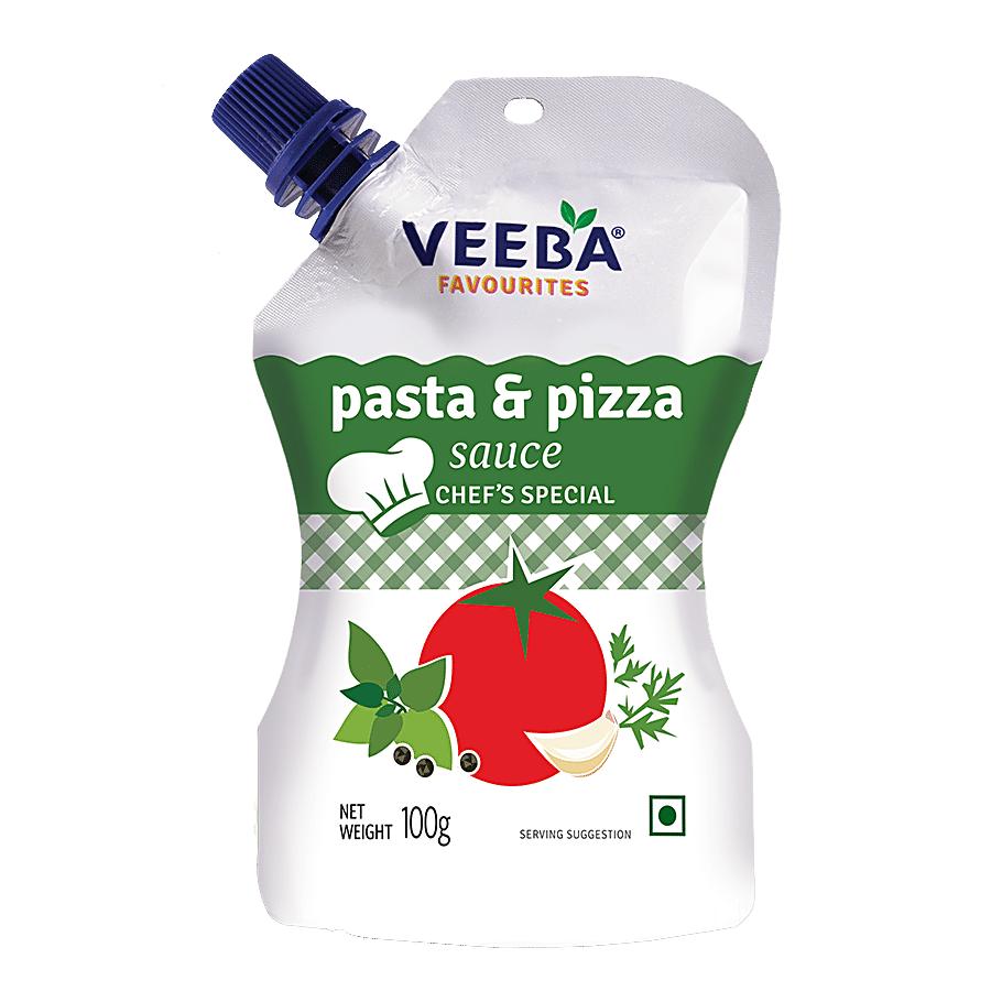 Veeba Pasta & Pizza Sauce Chefs Special, 100 G Pouch