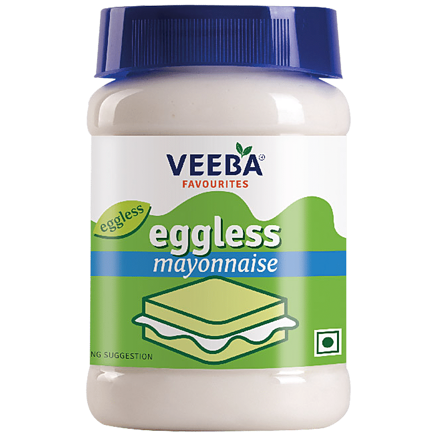Veeba Mayonnaise, Eggless, 250 G