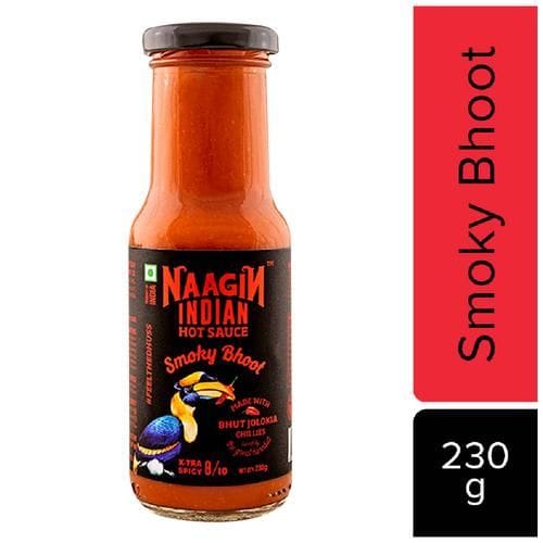Naagin Bhoot, Indian Hot Chilli Extra Spicy Sauce, 230 G
