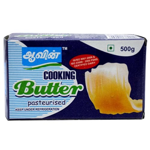 Aavin Pasteurised Cooking Butter, 500 G Carton