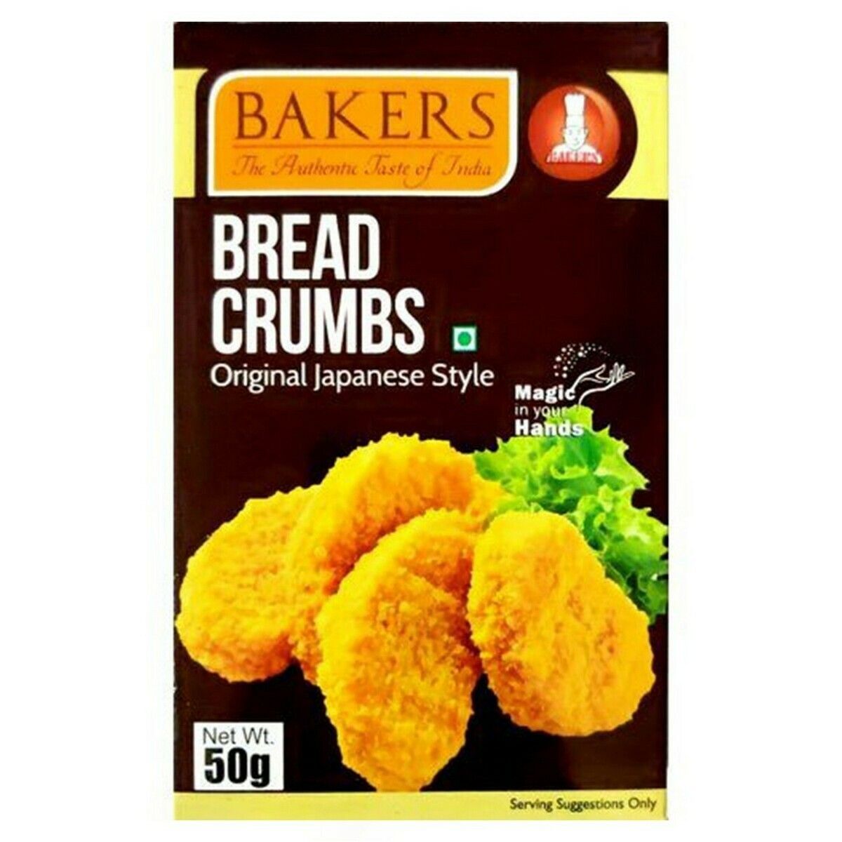 Bakers Bread Crumbs, 50G