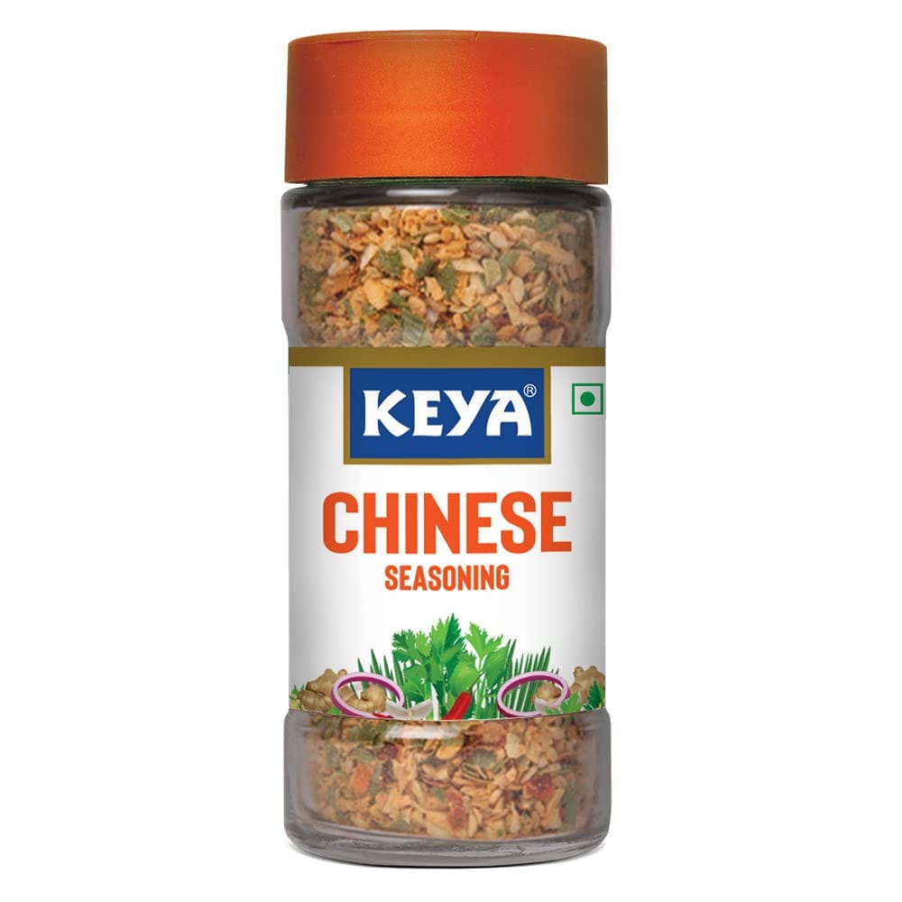 Keya Chinese Seasoning, All Natural & Healthy Spice Blend, Glass Bottle, Premium Herbs And Spices, 50Gm
