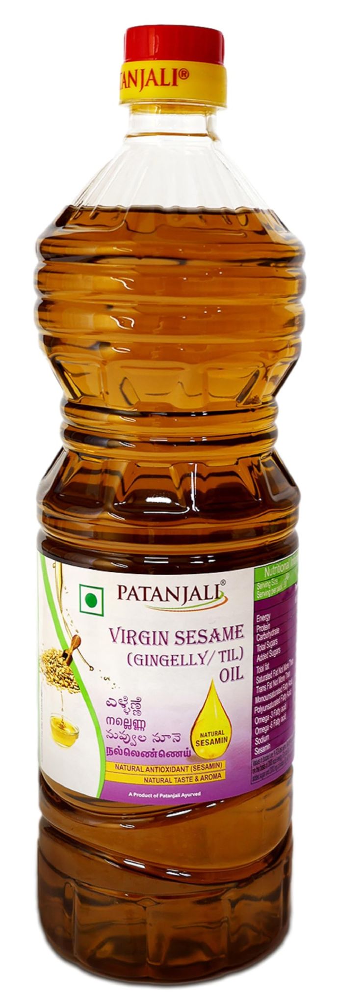 Patanjali Virgin Sesame Oil, 1L