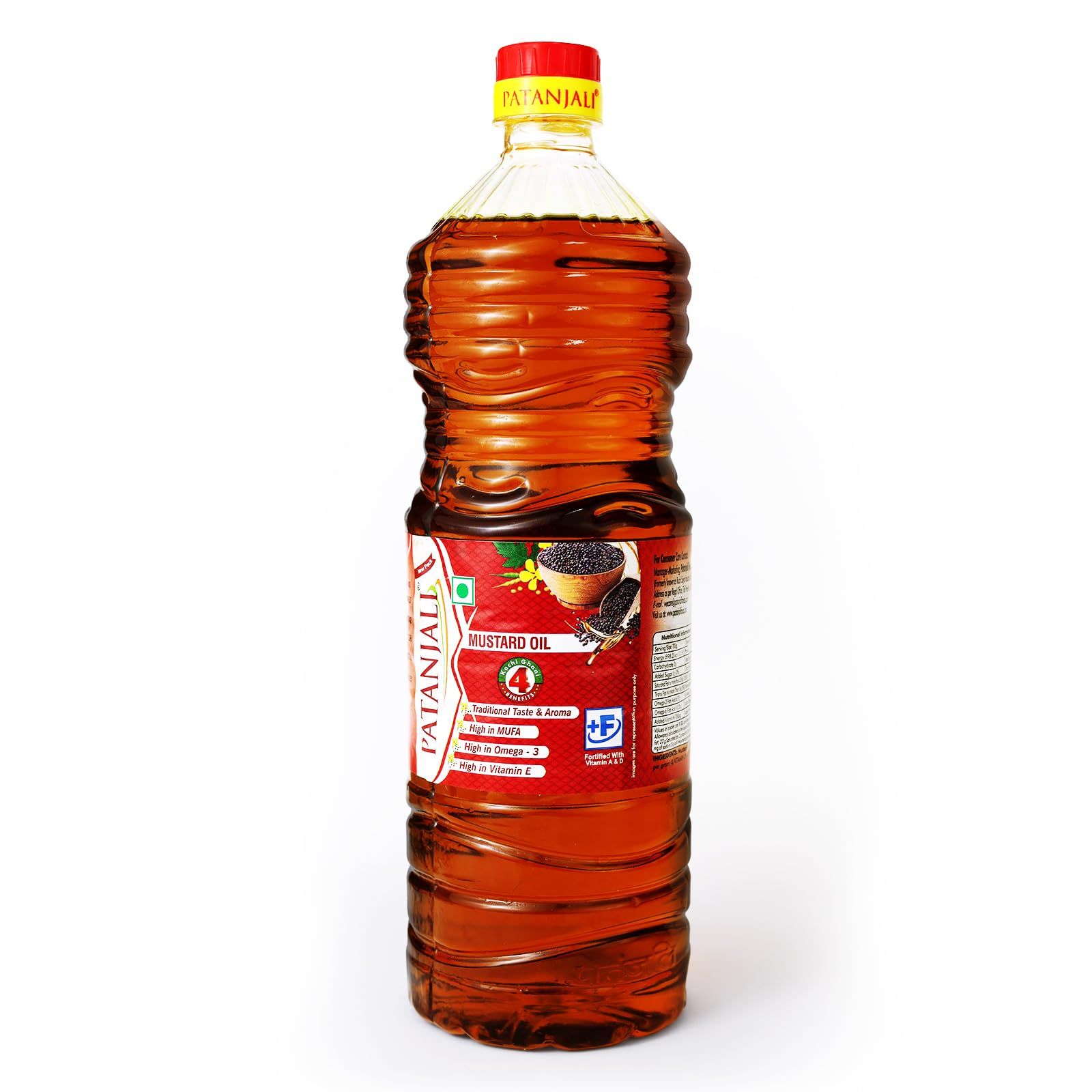 Patanjali Fortified Mustard Oil, 1L