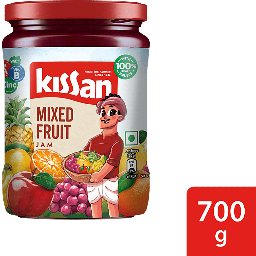 Kissan Mixed Fruit Jam, 700 G