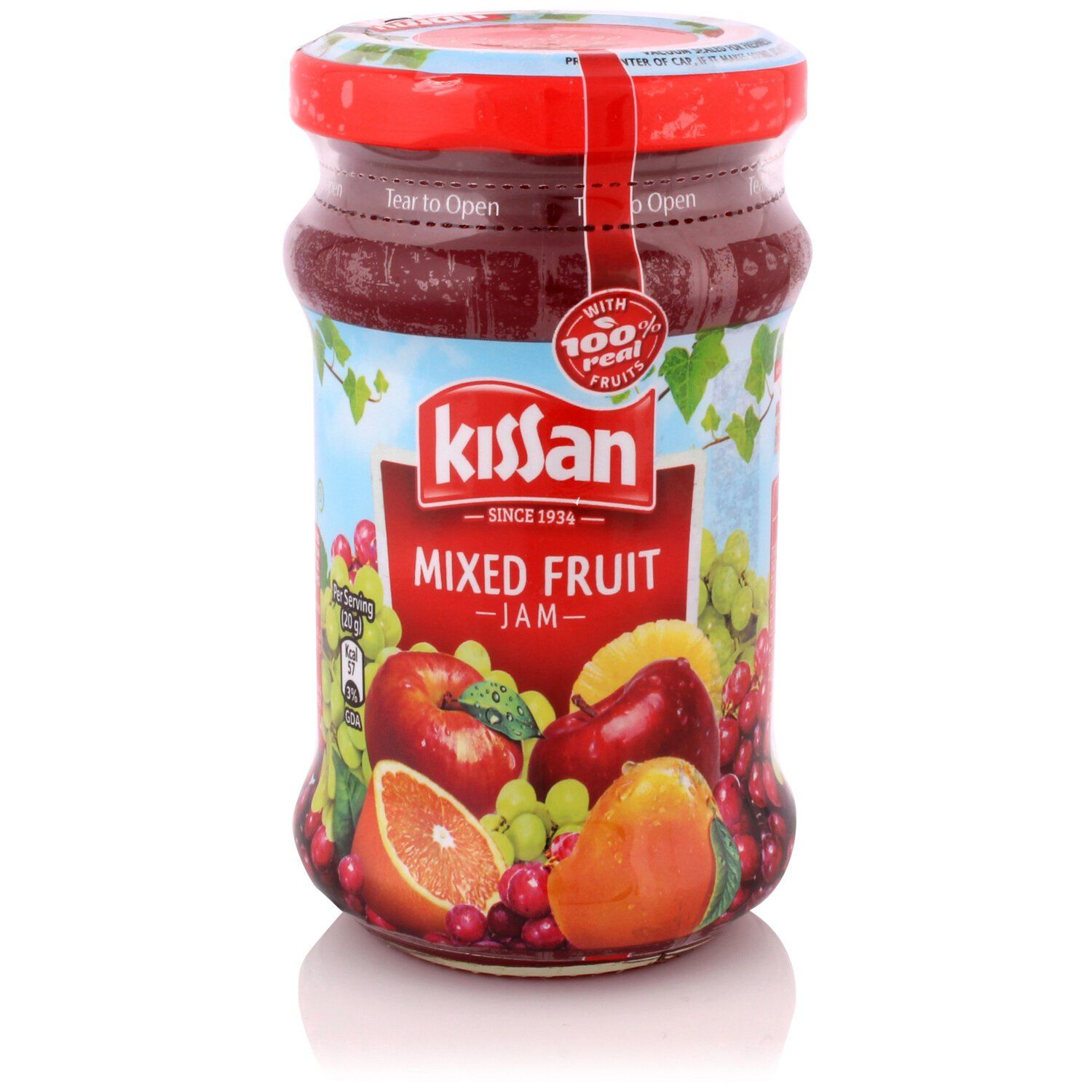 Kissan Jam, Mixed Fruit, 200G Bottle