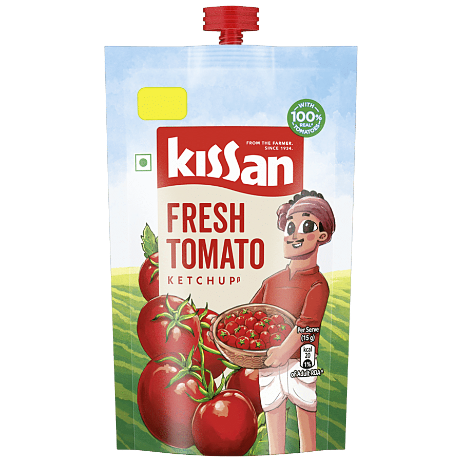 Kissan Fresh Tomato Ketchup, 110G