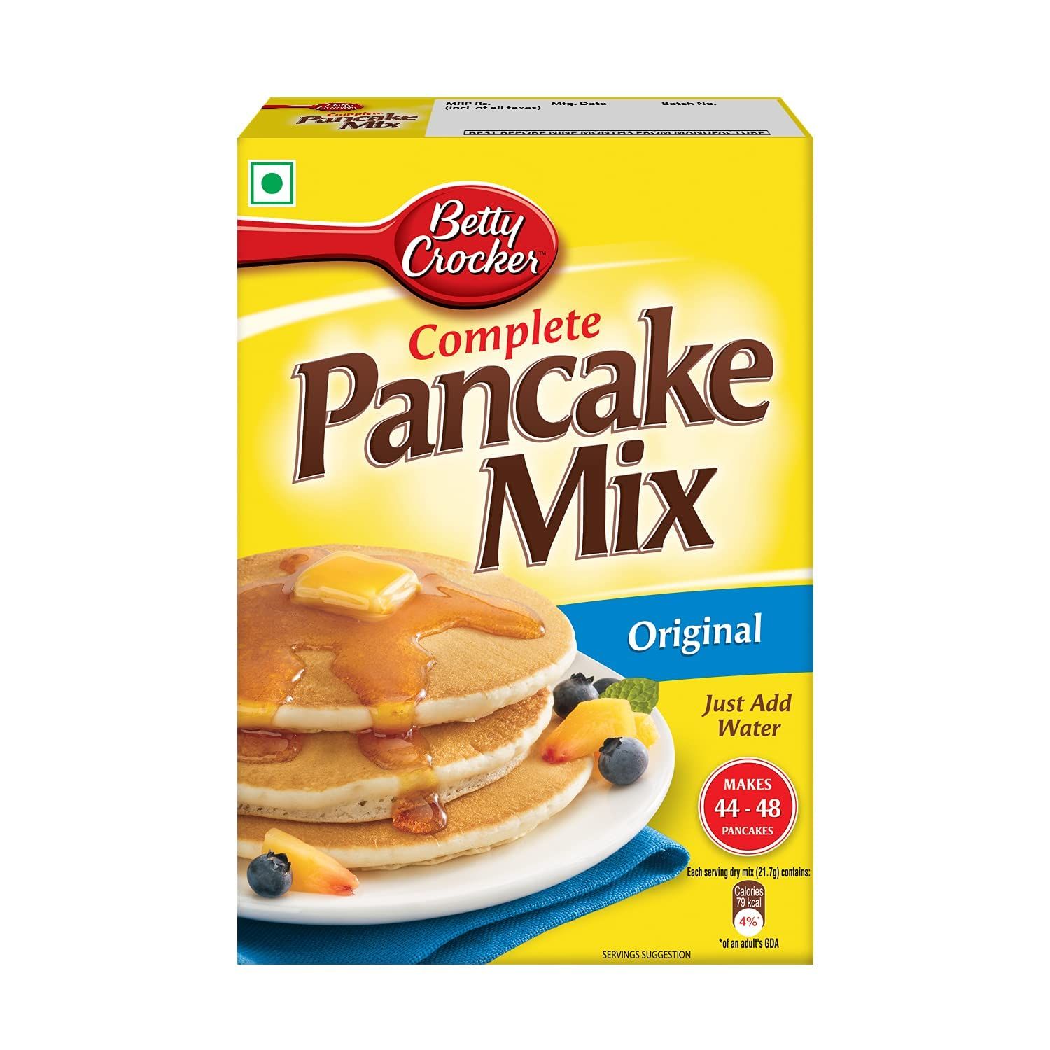 Betty Crocker Complete Classic Pancake Mix, Pancake Mix For Kids, No, Preservatives, 1 Kg