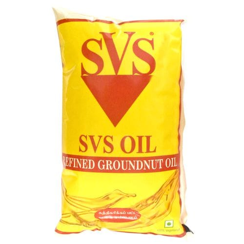 Svs Refined Oil, Groundnut, 1 L (910 G)