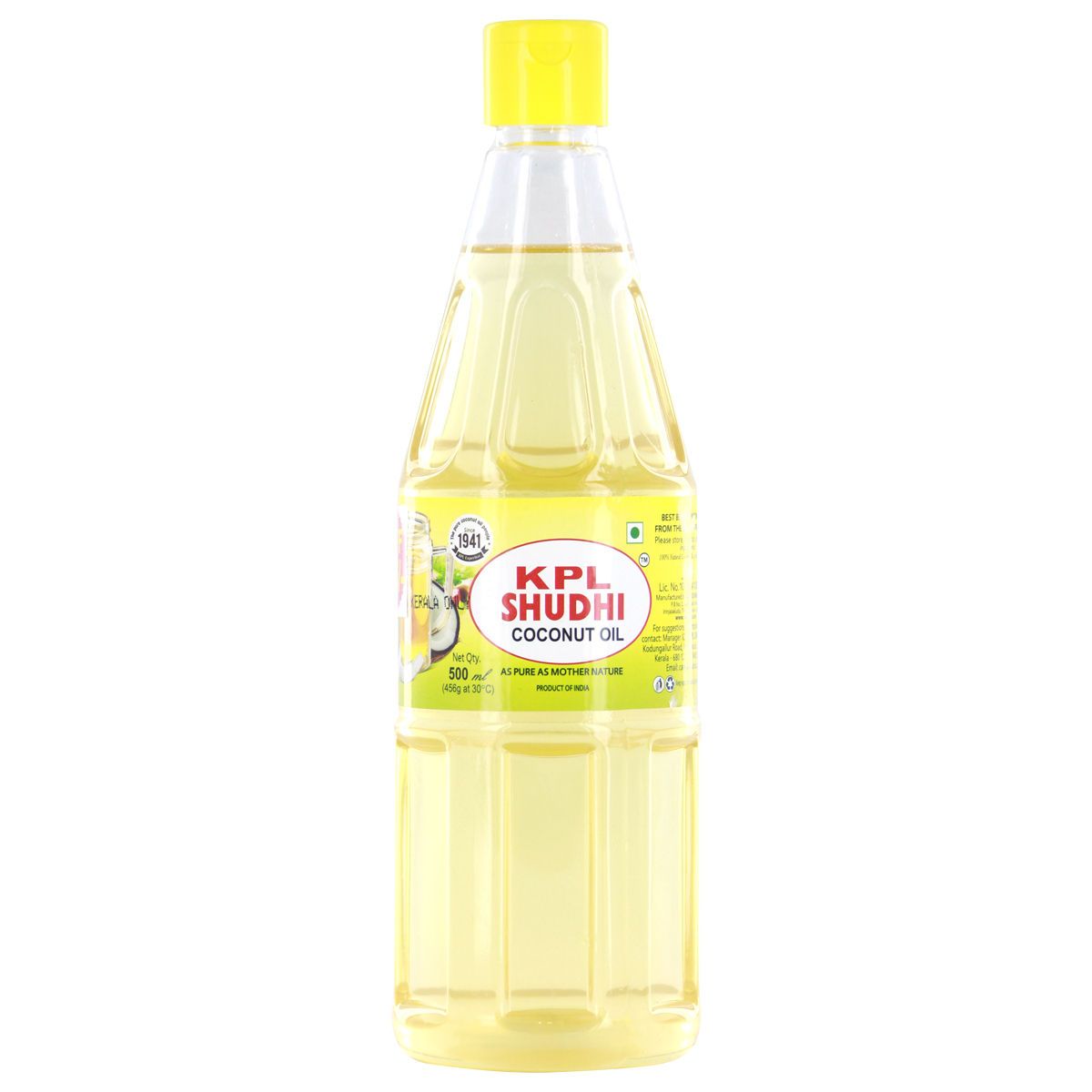 Kpl Shudhi Coconut Oil, 500Ml Bottle