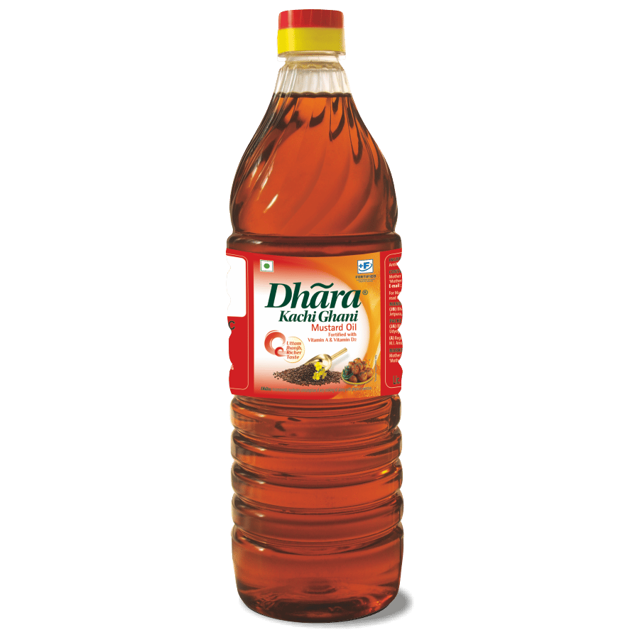 Dhara Kachi Ghani Mustard Oil, 200Ml