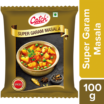 Catch Super Garam Masala, Adds Flavour & Aroma, 100 G Pouch