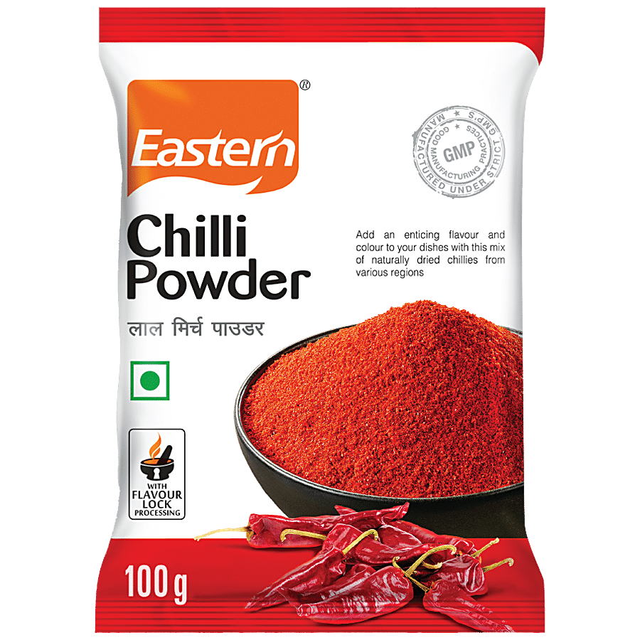 Eastern Chilli Powder, Perfect Colour, Smell & Taste, 100 G Pouch