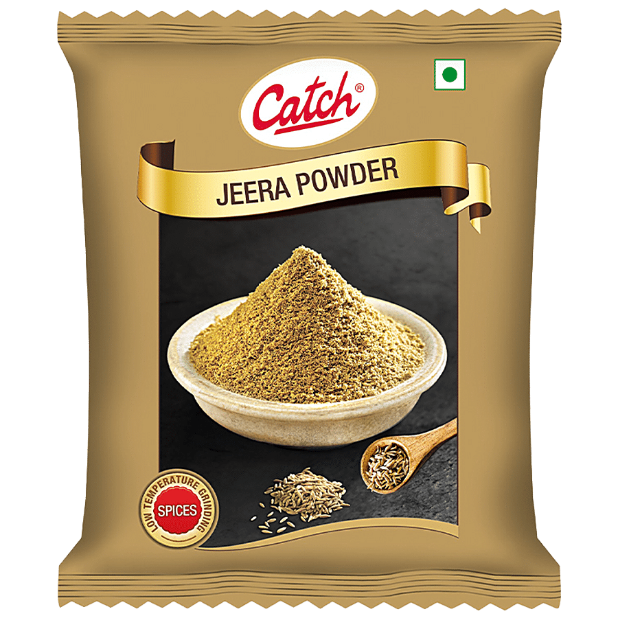 Catch Jeera Powder - Enhances Flavour & Aroma, 100 g Pouch