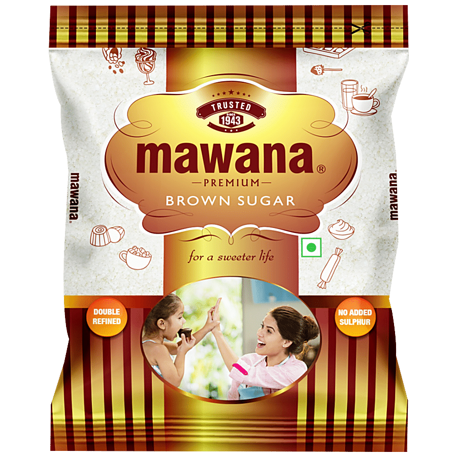 Mawana Sugar/Sakkare, Brown, 1 Kg