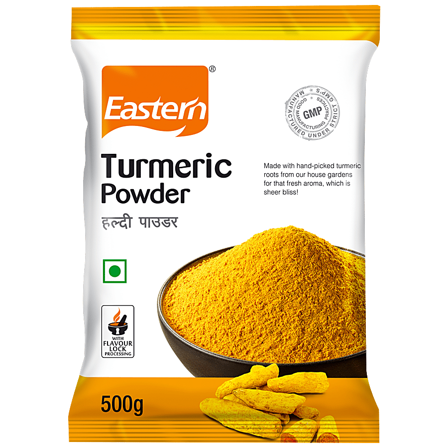 Eastern Turmeric Powder/Arisina Pudi, 500 G Pouch