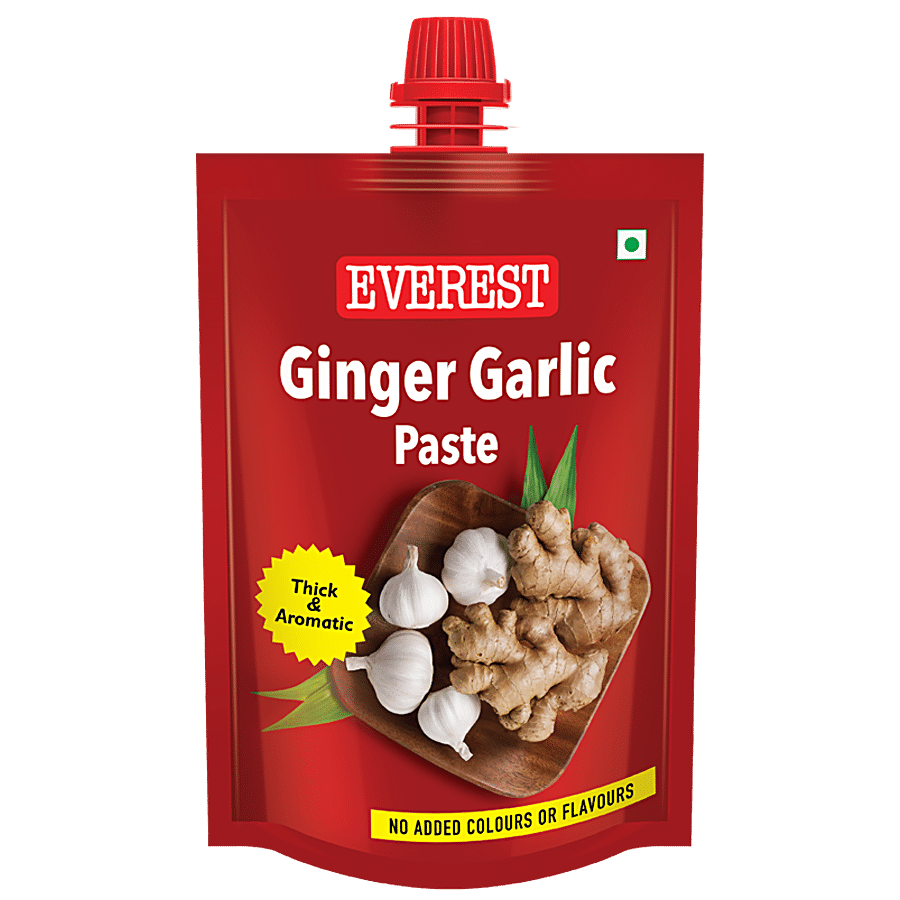 Everest Ginger Garlic Paste - No Added Colours & Flavours, 100 g