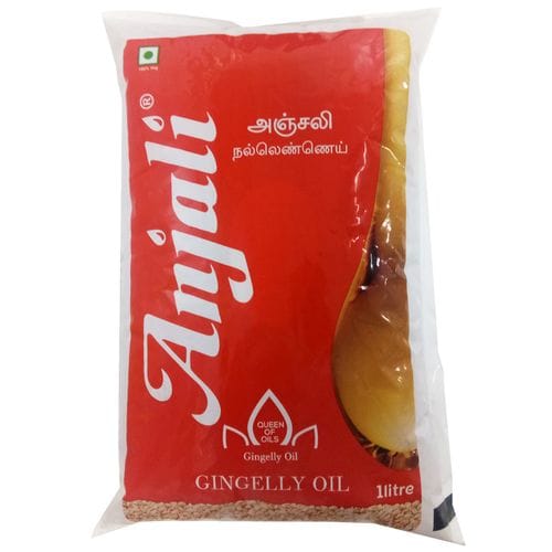 Anjali Oil, Gingelly, 1 L Pouch