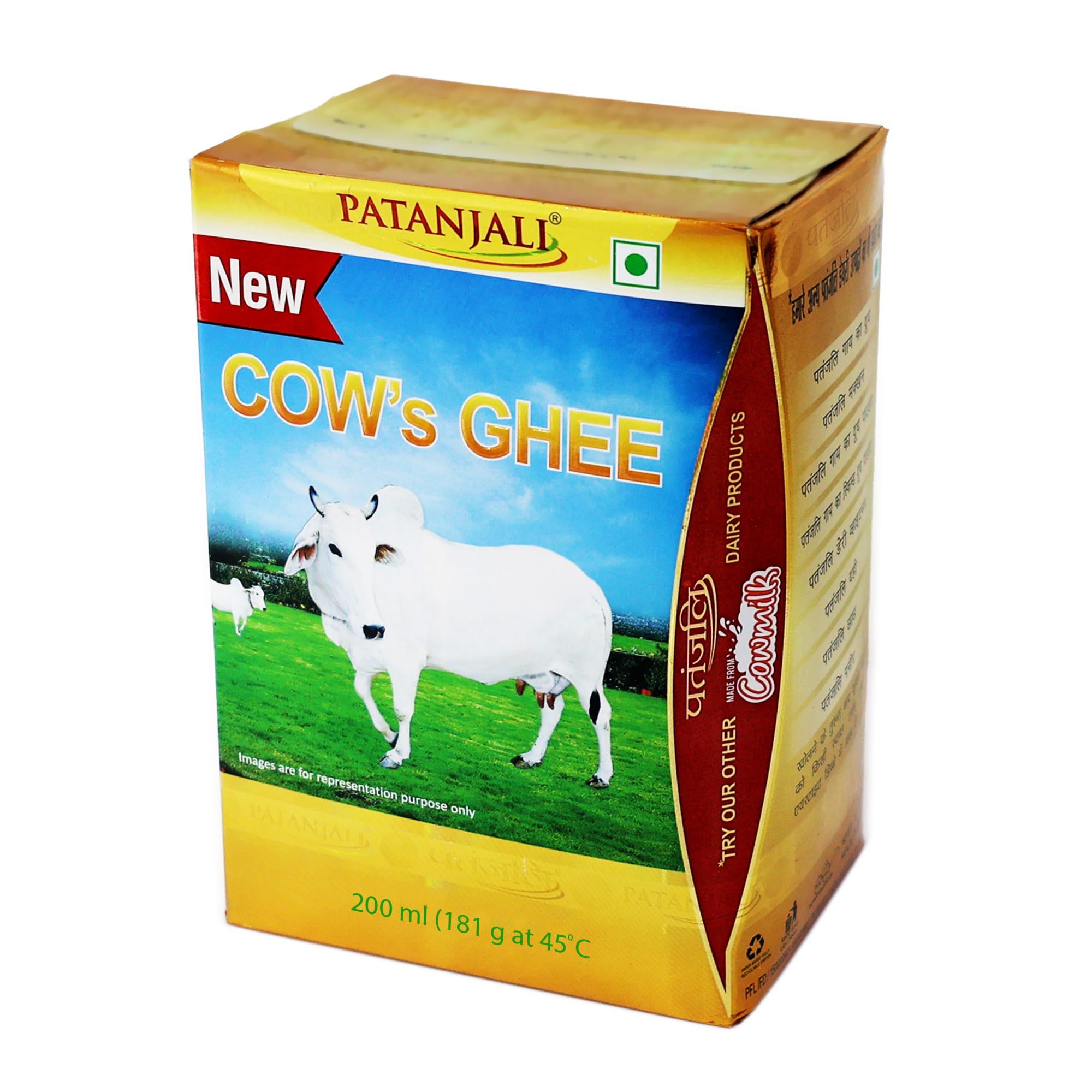 Patanjali Cows Ghee, 200 Ml