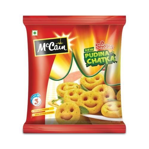 Mccain Smiles, Pudina Chatka, 375 G
