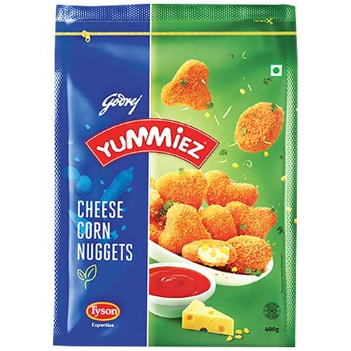 Godrej Yummiez Yummiez Cheese Corn Nuggets, 400 G