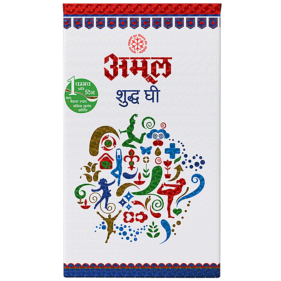 Amul Pure Ghee/Tuppa, 1 L Carton