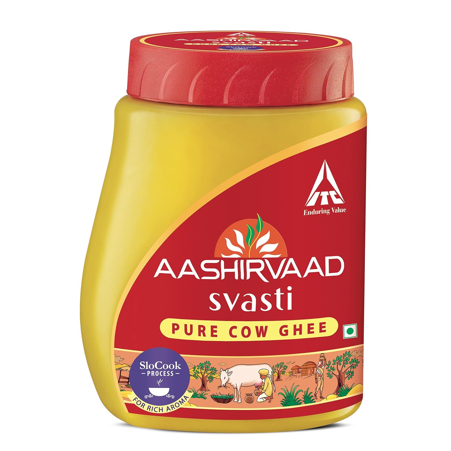 Aashirvaad Svasti Pure Cow Ghee, 100Ml Pet