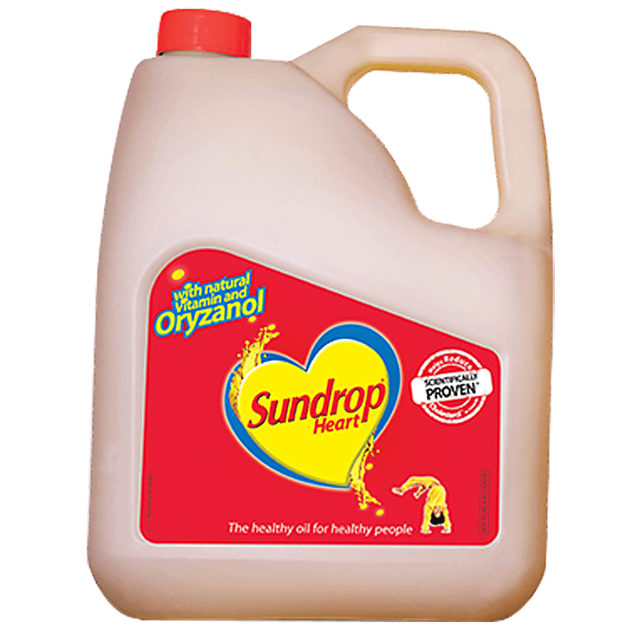 Sundrop Oil, Heart, 5 L Jar