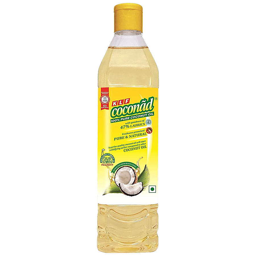 Klf Coconad, Coconut Oil, 500 Ml Bottle