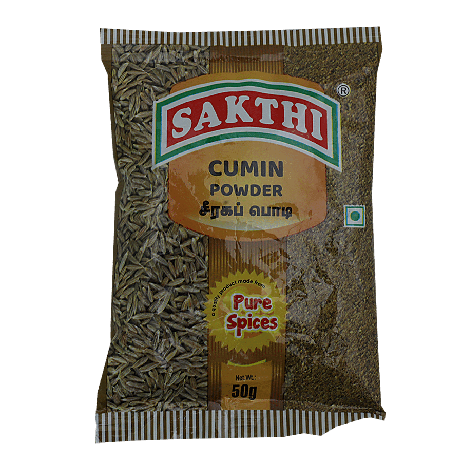 Sakthi Powder, Cumin, 50 G Pouch