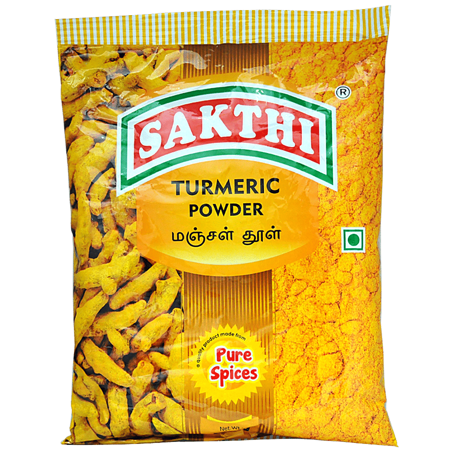 Sakthi Turmeric Powder, 500 G Pouch
