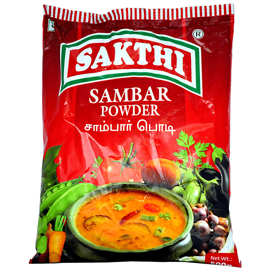 Sakthi Sambar Powder, 500 G Pouch