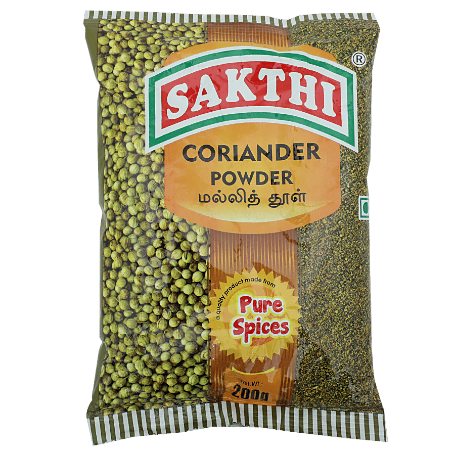 Sakthi Powder, Coriander, 200 G Pouch