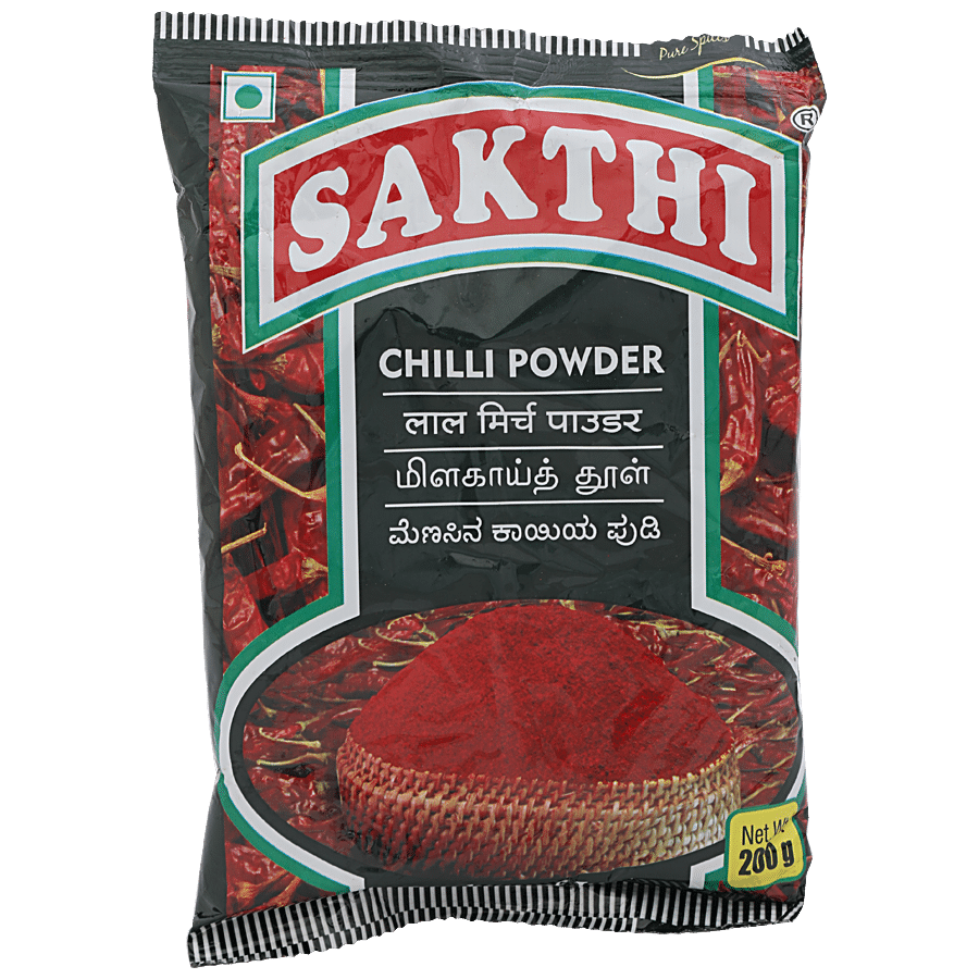Sakthi Powder, Chilli, 200 G Pouch