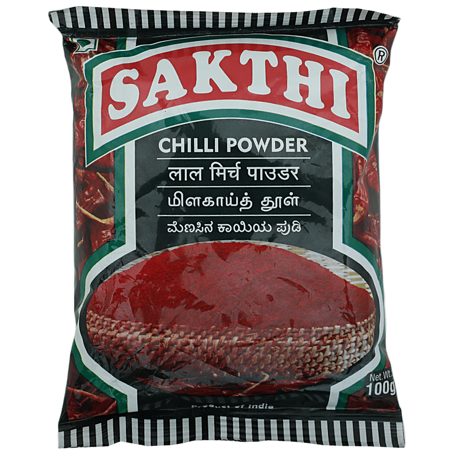 Sakthi Powder, Chilli, 100 G Pouch