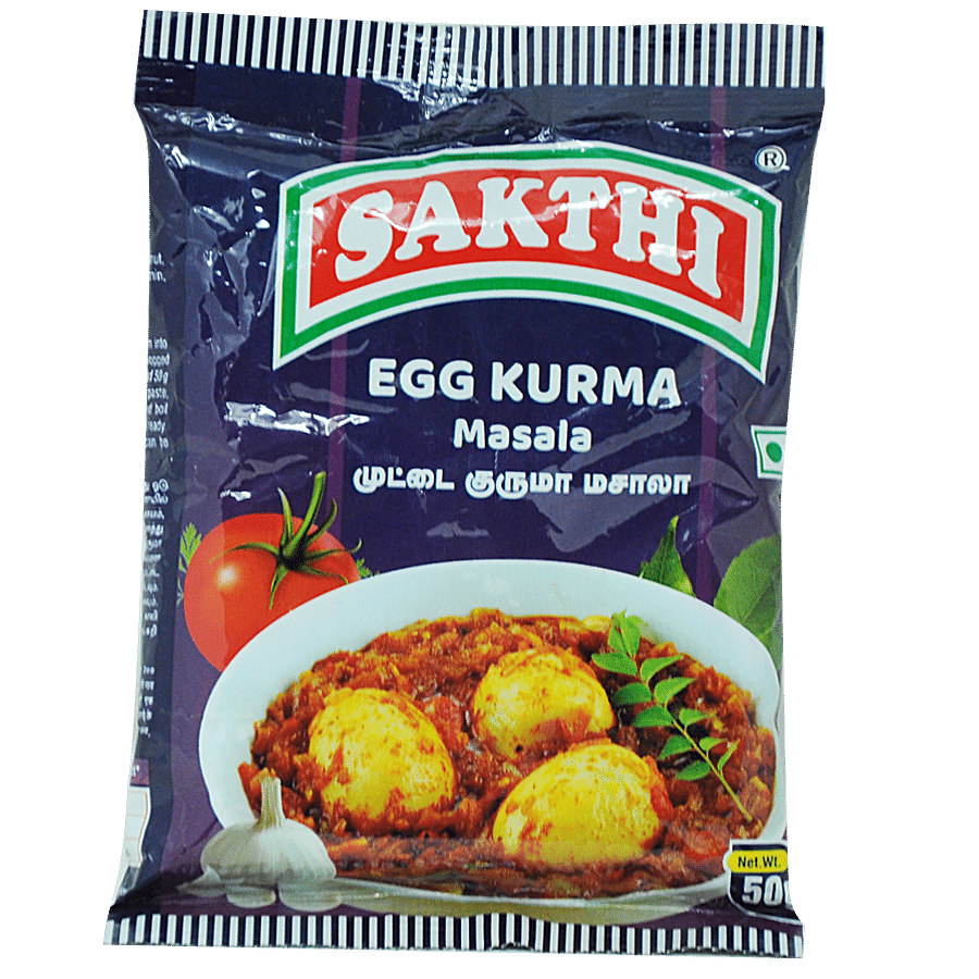 Sakthi Masala, Egg Kuruma, 50 G Pouch