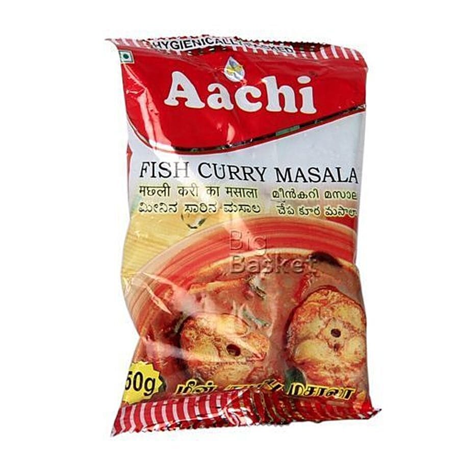 Aachi Masala, Fish Curry, 50 G Pouch
