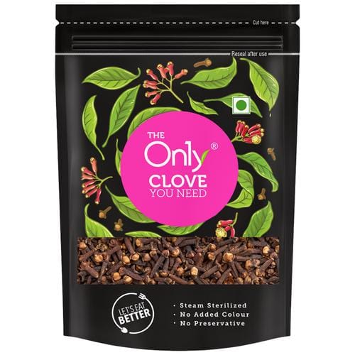 On1Y Clove, Steam Sterilized, No Added Colour & Preservative, 50 G